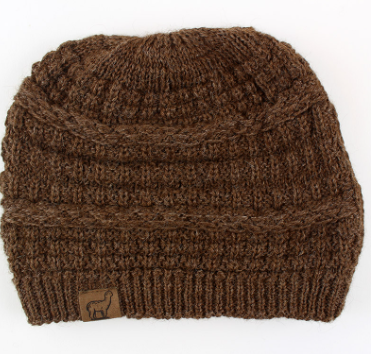 Textured Alpaca Slouch Beanie by NEAFP