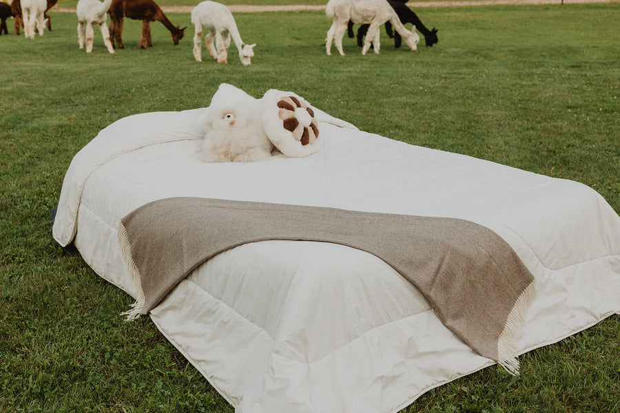 Alpaca Bedding, Blankets and Throws