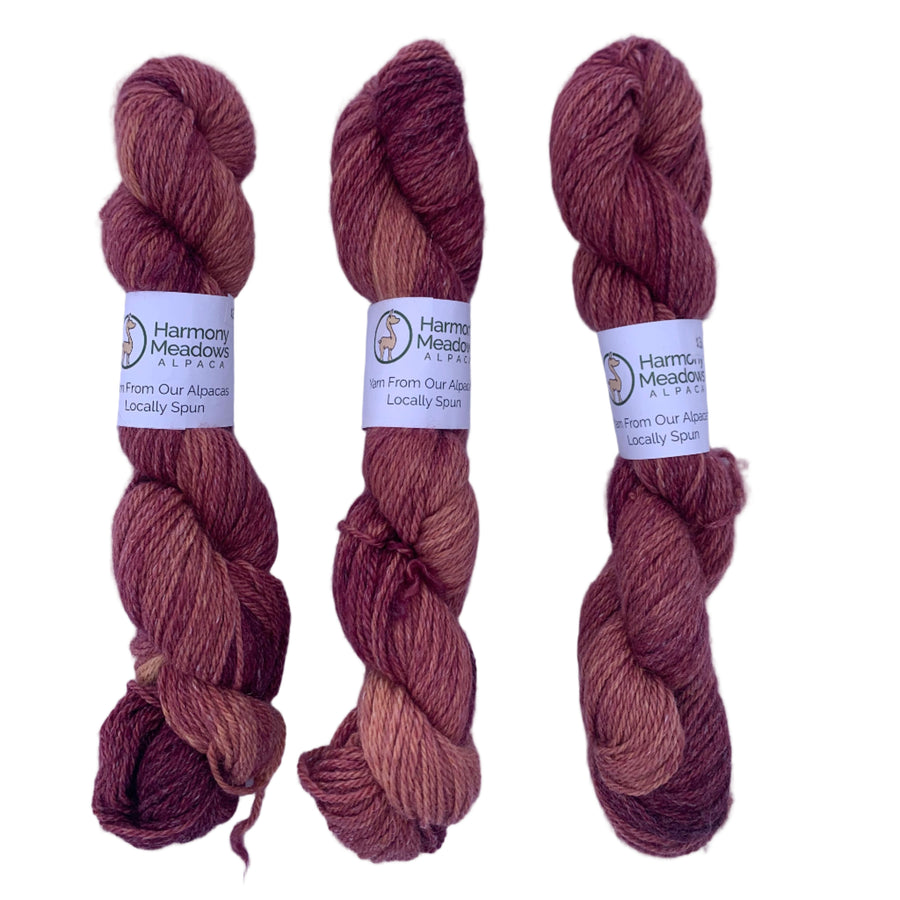 DK Hand-Dyed Yarn — Alpaca/Merino/Bamboo/Silk, 200 yds, #2