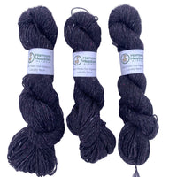 Sport Alpaca Yarn — Black, Alpaca/Merino/Silk, 300 yds