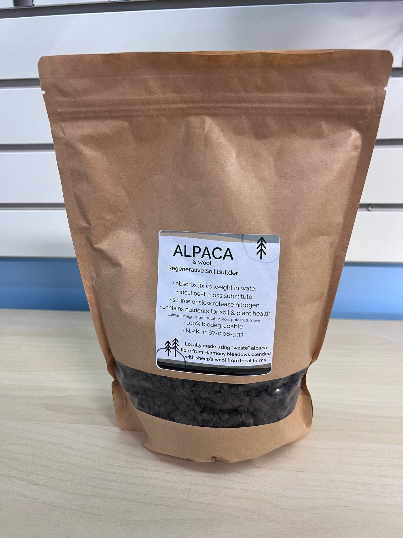 Alpaca & Wool Pellets for Soil Regeneration