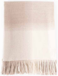 Karo Pattern Throw - 100% Baby Alpaca
