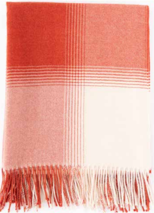 Karo Pattern Throw - 100% Baby Alpaca