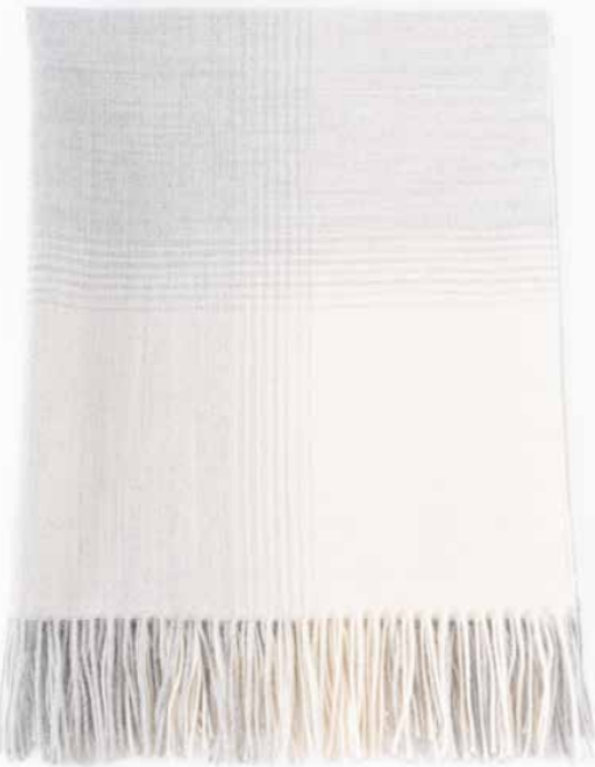 Karo Pattern Throw - 100% Baby Alpaca