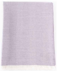 Wide Herringbone Throw - 100% Baby Alpaca