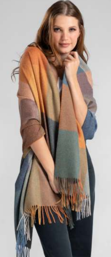 Squares Pattern - 100% Baby Alpaca