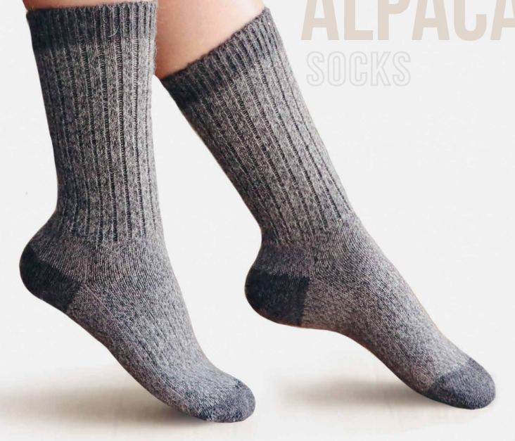 Premium Alpaca Boot Socks