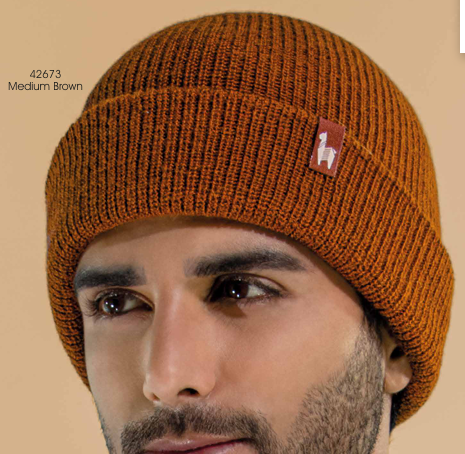 Double Knit Hat - 100% Alpaca