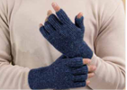 Half Finger Gloves - 100% Alpaca