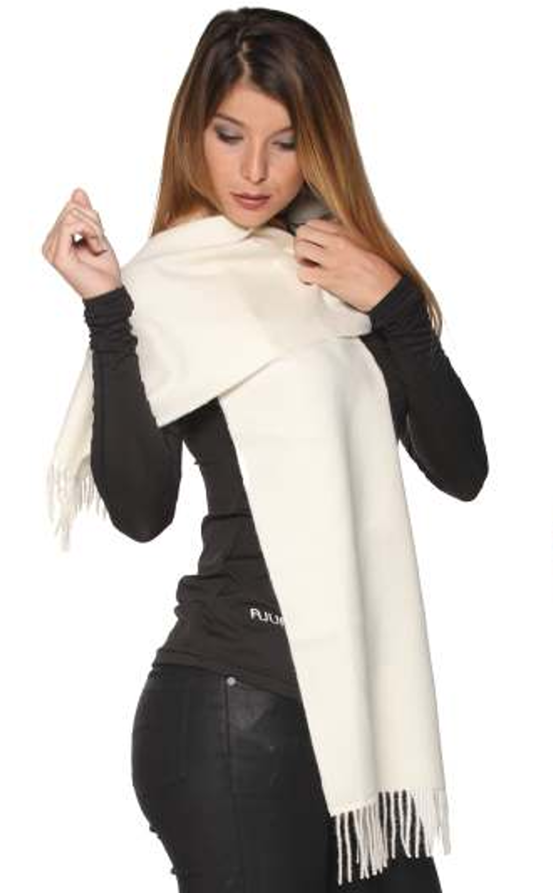 Solid Colour Scarf - 100% Baby Alpaca