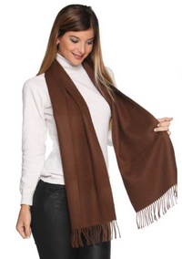 Solid Colour Scarf - 100% Baby Alpaca