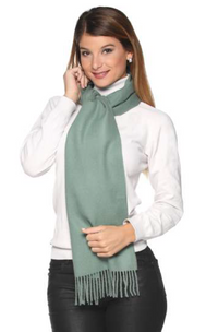Solid Colour Scarf - 100% Baby Alpaca