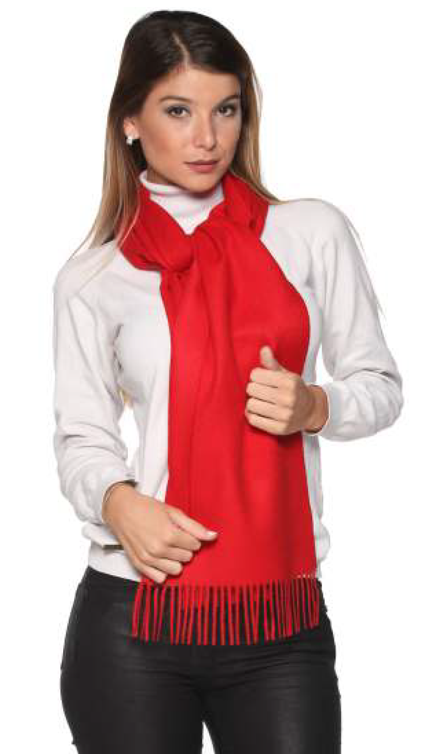 Solid Colour Scarf - 100% Baby Alpaca