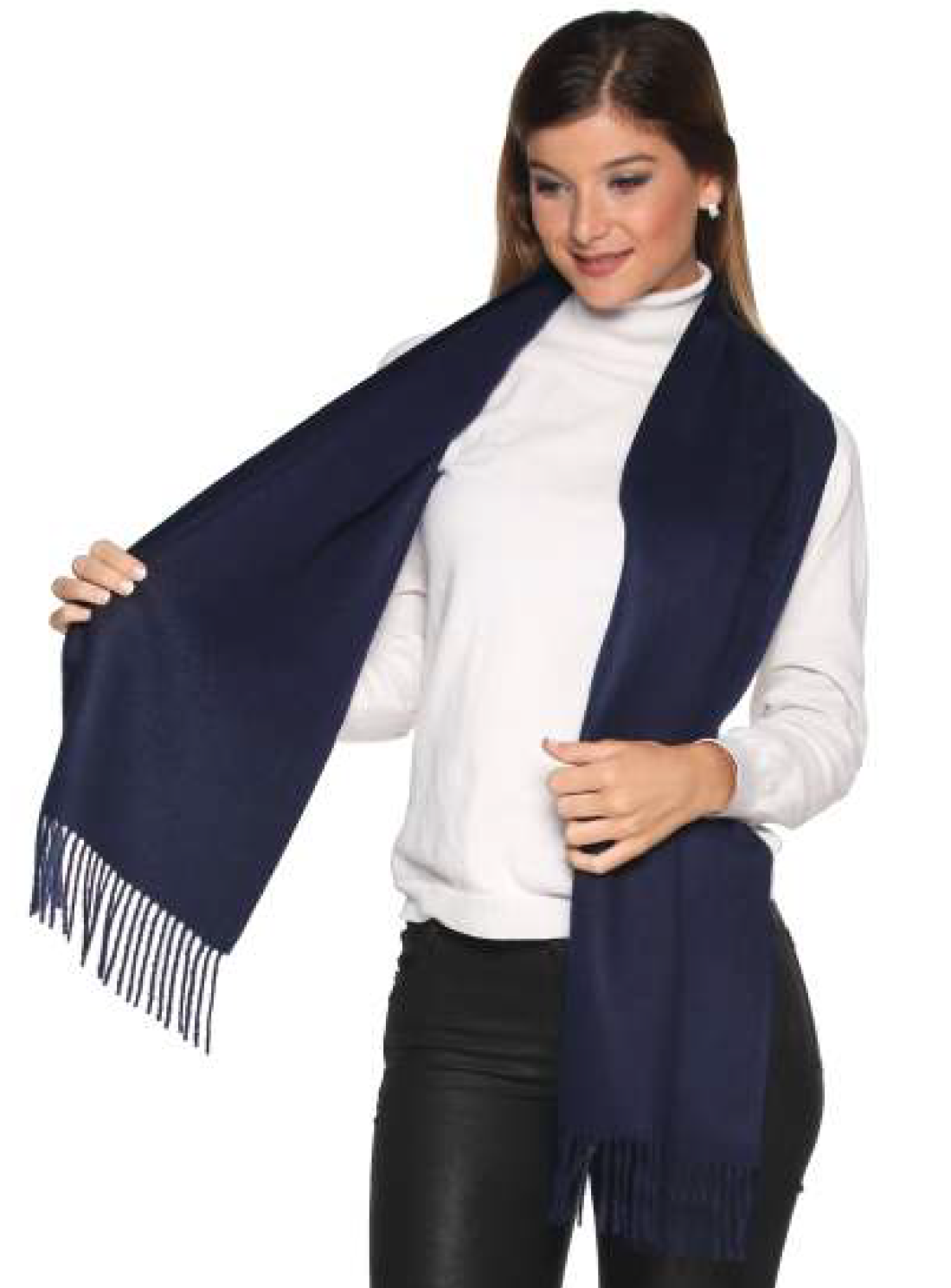 Solid Colour Scarf - 100% Baby Alpaca