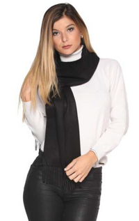 Solid Colour Scarf - 100% Baby Alpaca