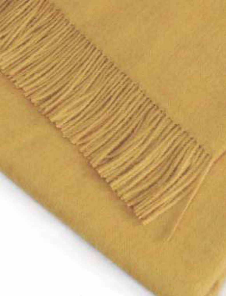 Solid Colour Throw - 100% Baby Alpaca