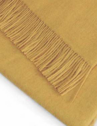 Solid Colour Throw - 100% Baby Alpaca