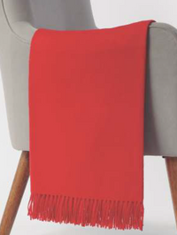 Solid Colour Throw - 100% Baby Alpaca
