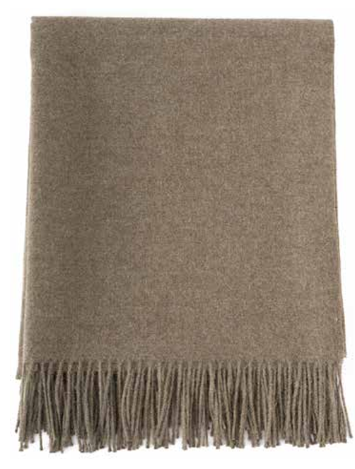 Solid Colour Throw - 100% Baby Alpaca