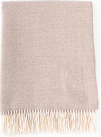 Herringbone Throw - 100% Baby Alpaca