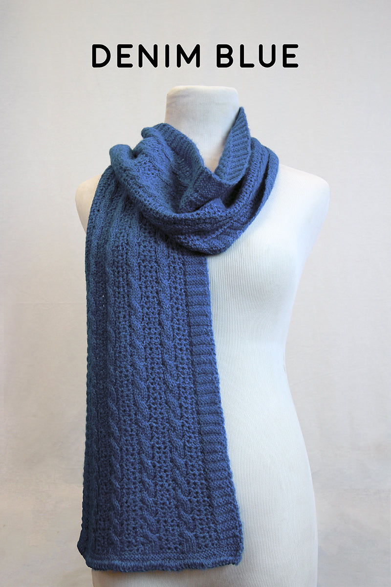 Cable & Lace Scarves by NEAFP