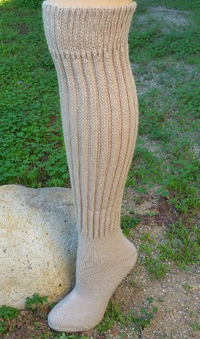 Knee-Hi Alpaca Socks