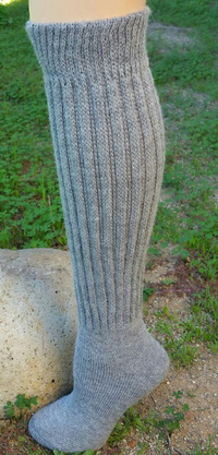 Knee-Hi Alpaca Socks