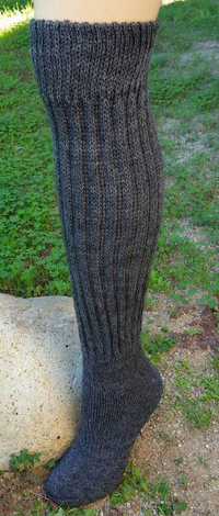 Knee-Hi Alpaca Socks