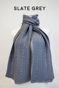 Cable & Lace Scarves by NEAFP